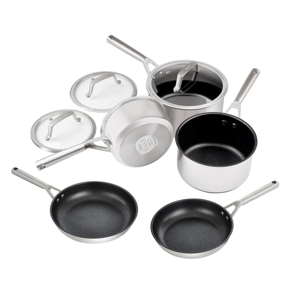 Ninja ZEROSTICK Stainless Steel Cookware Bundle 5 Piece Set
